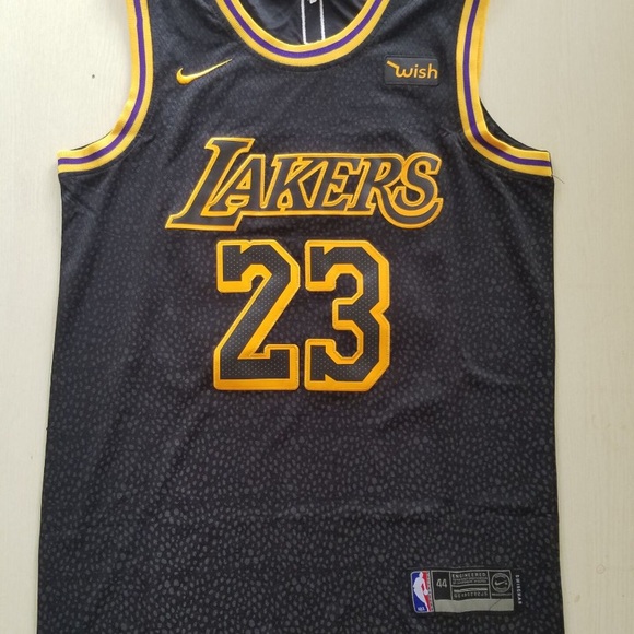 black lakers jersey lebron